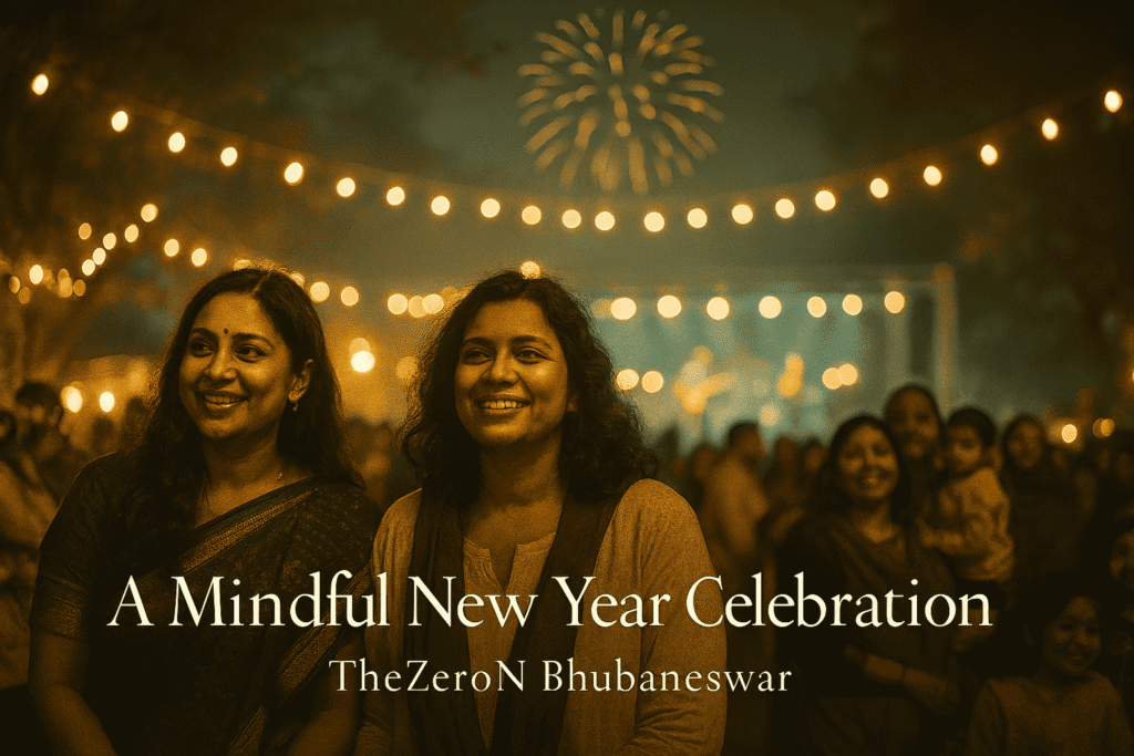 🌙 A Mindful Way to Welcome the New Year: Finding Joy & Balance at TheZeroN Night, Bhubaneswar thezeon mindful